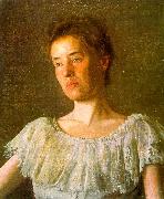 Thomas Eakins Portrait of Alice Kurtz oil painting on canvas